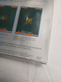 Vintage GCE Vectrex Star Trek CIB 1982 With Manual & Box Damaged Box 