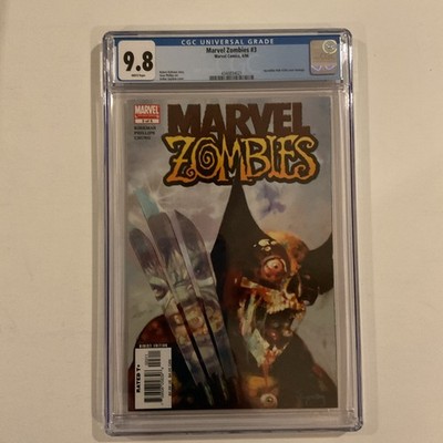 Marvel Zombies #3 CGC 9.8 Variant Cover 2006 Arthur Suydam Wolverine Kirkman