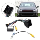 Car Radio Wiring Cable Can Bus Decoder For Seat For Skoda For VW Golf Polo Jetta