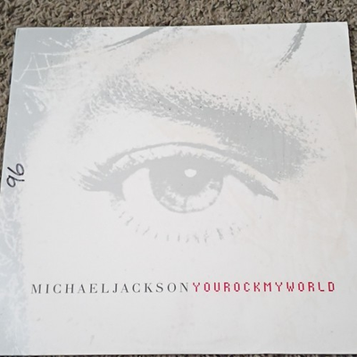 #ad Michael Jackson You Rock My World Pop CD Single Epic Records 2001 $9.98