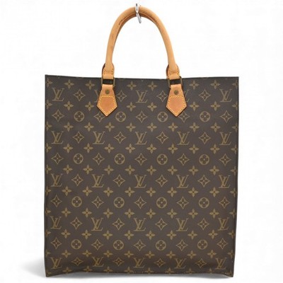 Echte LOUIS VUITTON Monogram Sac Plat Beuteltasche Tasche lv5532gg