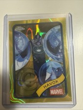 2025 Marvel Topps Chrome HAVOK Yellow Lava Refractor #19