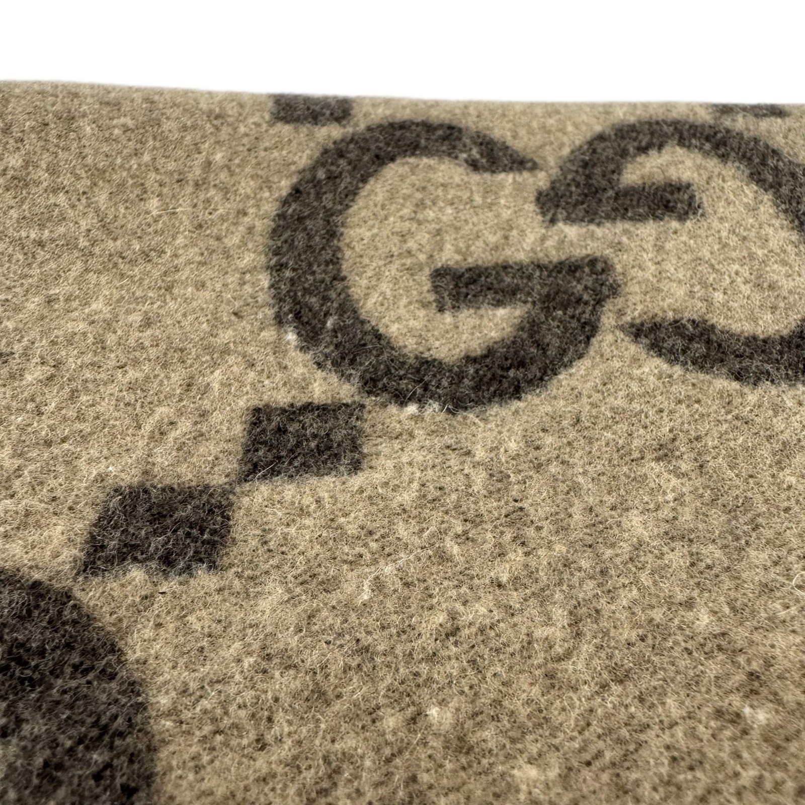 Gucci Monogram Wool & Cashmere Blanket thumbnail 5