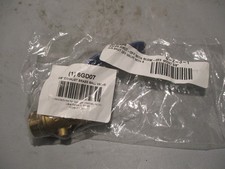 NEW MIDWEST CONTROL 6GD07 3/8" BRASS EXHAUST BALL VALVE