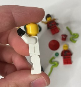 Vintage LEGO NINJAGO Rise Of The Snakes Minifigure Parts & Accessories Lot ~READ