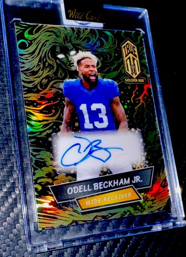 2026 Wild Card Alumination Golden Age True 1/1 Odell Beckham Jr Auto Gold Foil!