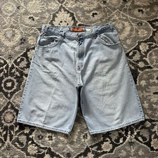 Vintage 90s Levi's Silver Tab Massive Baggy Wide Leg Jean Shorts Size 40