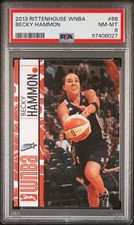 2013 Rittenhouse WNBA Becky Hammon PSA 8 Las Vegas Aces Head Coach