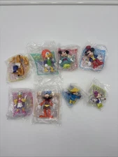 1993 McDonald's "MICKEY & FRIENDS EPCOT ADVENTURE" Happy Meal Toys SET 8 SEALED 
