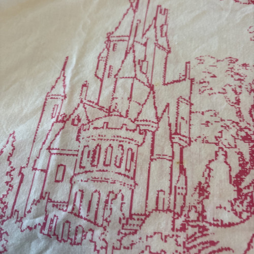 Funda de Almohada Marca Disney Cenicienta Doble Cara Rosa Blanco Corbatas de Guinga. Uno - Imagen 5 de 11