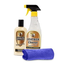  Leather Cleaner and Leather Conditioner Kit. Car Leather Cleaner, Furniture, 