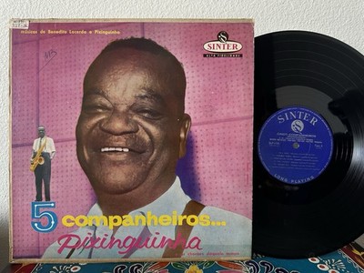 PIXINGUINHA 5 Companheiros SINTER LP VG+ Brazil Latin Samba Vinyl Record