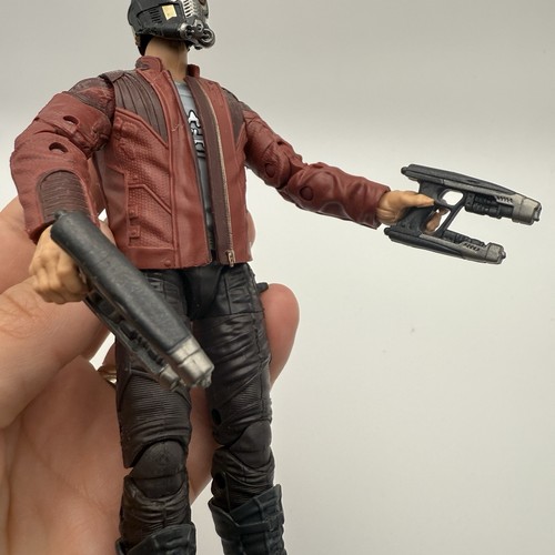 Figura de acción Hasbro Marvel Legends: Star Lord Peter Quill aproximadamente 6 pulgadas - Imagen 10 de 11
