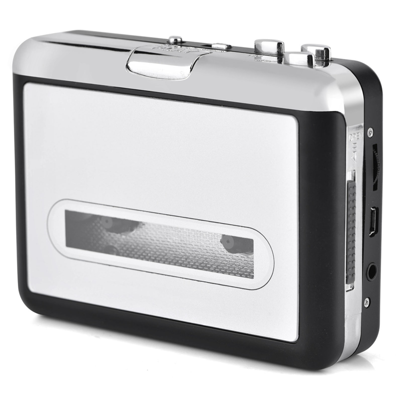 USB Cassette To MP3 Converter Portable Music Device