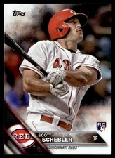 2016 Topps Update Scott Schebler Rookie Cincinnati Reds #US73