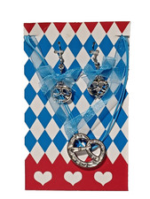 German Kid Necklace Set Prezels 