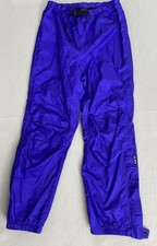 Mountain Hard Wear Gore-Tex Waterproof Pants Shell Small 26x27 Ankle Zip Purple