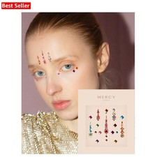 Elegant Gigi Rainbow Bindi Jewels - Perfect for Creative Nail Art and Festivals