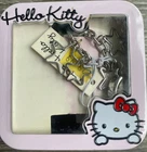 Girls/womens Hello Kitty Silver Watch & Star Charm Bracelet Cute Boxed New
