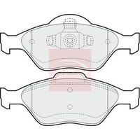 Apec BremsbeläGe FüR Ford Fusion Ju 2002-2012 Vorderachse (R90) PAD1117