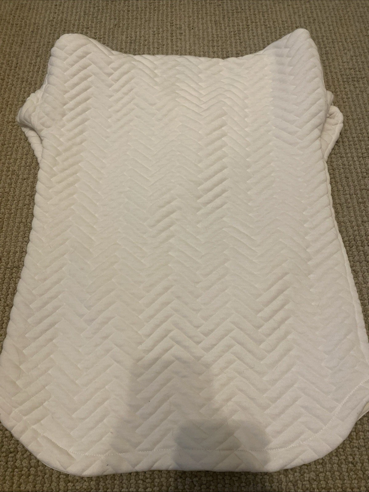 OFF WHITE Felpa con cappuccio donna relaxed trapuntata quarto zip creata per Macy's