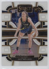 2024 Panini Select WNBA Concourse White Prizm 91/99 Jacy Sheldon Rookie RC rw6