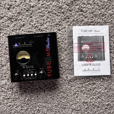 ART Tube MP Studio Tube Microphone Preamplifier   w/ Box & User Guide   Tested