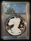 2025 P Silver American Eagle $1 Marine Privy PCGS PR70 DCAM First Strike