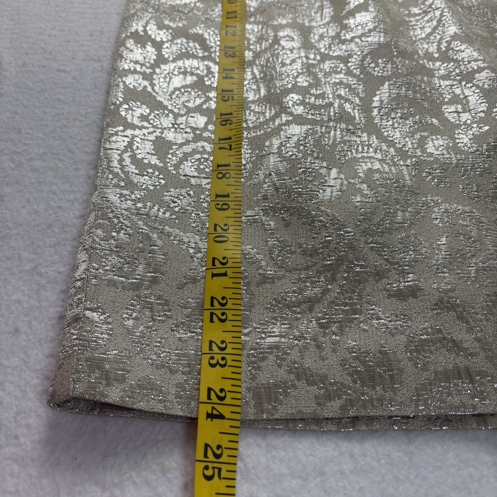 VTG Designs by Seymour Suit Jacket Skirt Set Mother of Bride Cocktail Gold Glam