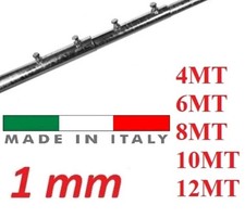 PALO TELESCOPICO 2X2  1 MM METRI ZINCATO A FUOCO 35mm 40mm