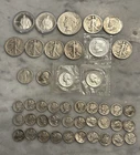 $10 Face Value 90% Silver Proof, Peace, Mercury Dime, Walking Liberty, and More