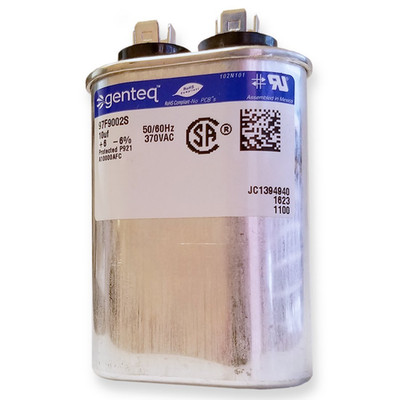 GE 97F9002 - 10 Uf MFD 370 VAC Volt  Replacement Oval Run Capacitor