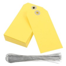 100 Pcs Namensschilder F&uuml;r Rucks&auml;cke Preisschilder Kabelbeschriftungsschilder