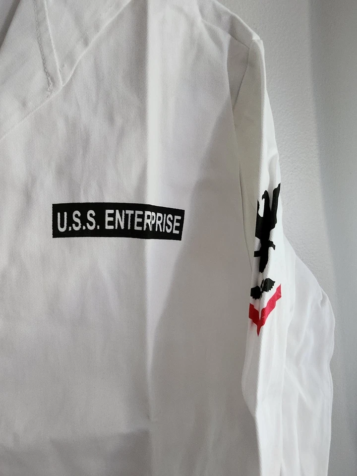 Disfraz California Marinero Adulto XL Blanco Foto 3 de 4