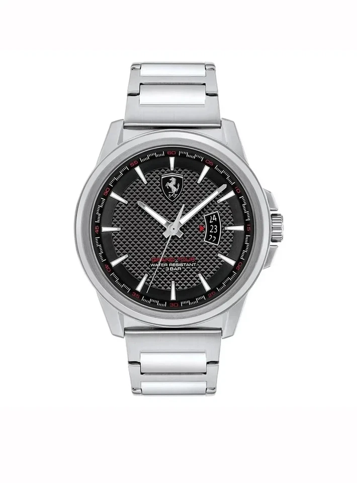 Scuderia Ferrari Grand Tour Stainless Steel Black Dial Men's Watch | RRP $599 - image 2 of 4