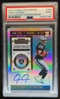 2019 Contenders Josh Jacobs RC Championship Ticket Auto #22/25 Raiders PSA 9