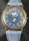 1977 Men's Vintage TIMEX SNOOPY Mystery Tennis Ball Wristwatch Made In GB