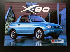 Suzuki X-90 Brochure Sheet