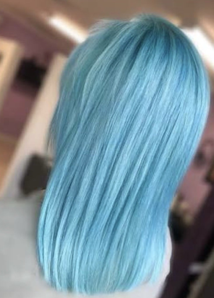 Ion Blue Azure Hair Dye Semi- Permanent Brights Crème Hair Color