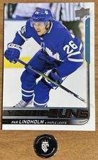 Par Lindholm 2018-19 Upper Deck Series 1 Young Guns Rookie #243 Maple Leafs