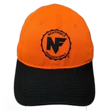 Nightforce Precision Optics Strapback Hat Orange One Size Embroidered