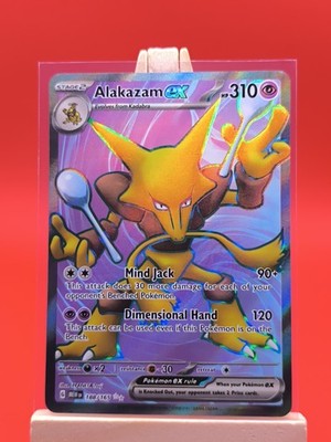 Alakazam ex 188/165 Scarlet & Violet 151 Ultra Rare Full Art
