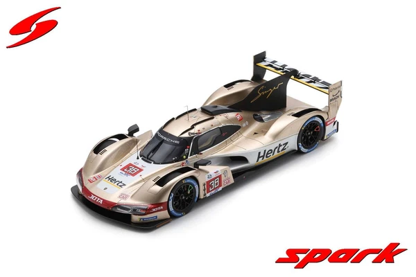 Spark 18S916 1/18 Porsche 963 Nr.38 Hertz Team Jota Le Mans 24H 2023 Modellauto-image