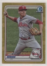 2020 Bowman Chrome Prospects Gold Refractor 44/50 Spencer Howard #BCP-55 1u6