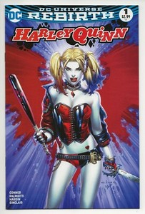 Harley-Quinn-DC-Universe-Rebirth-1-NM-NEAR-MINT-DC-Comics-E-BAS-COVER-VARIANT
