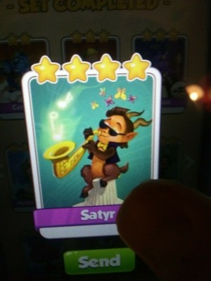Satyr rare card coin master | eBay
