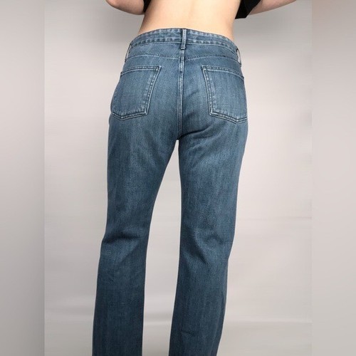 3x1 M4 Distressed Straight Leg Raw Hem Jeans - Picture 6 of 8