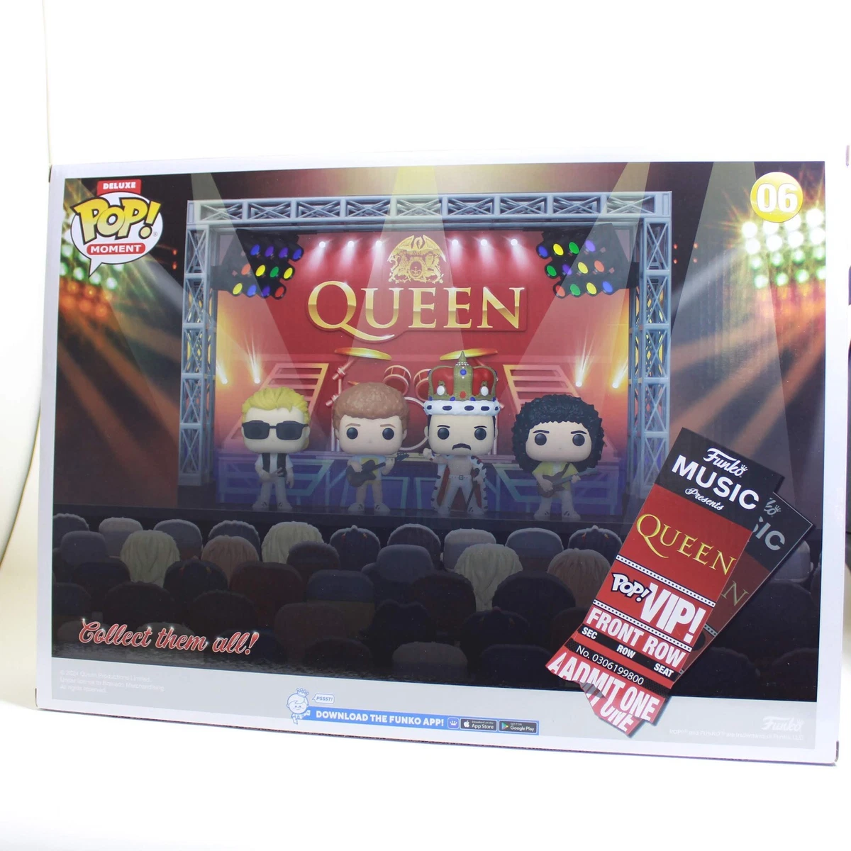 Funko Pop Queen Wembley Stadium Deluxe Vinyl Moment #06 