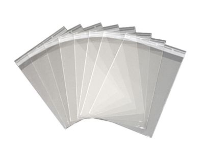 100 x  2000.AD NEW EDITIONS comic bags Self sealing strip.