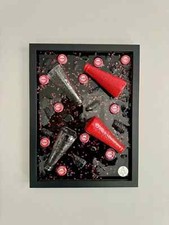 Quadro con bottiglie Campari Soda